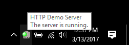 The Classic Application Server can be configured by clicking on the Systray icon after the Application Server has been launched